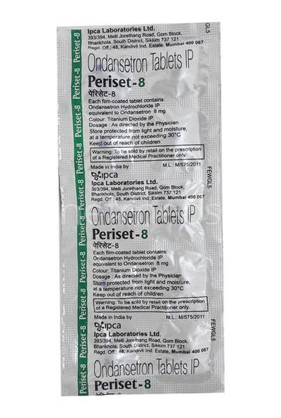 Periset 8mg Tablet 10'S - Vomitting/Emesis-Ant