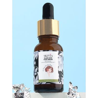 Skivia Glass Skin Mini Face Serum With Pure Silver & Vanilla Planifolia 15 ml - Face Serum