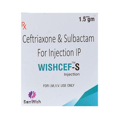 WISHCEF S 1.5g Injection 1's - Bacterial Infections-Cep