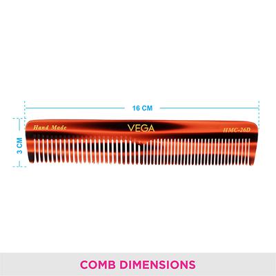 Vega Dressing Comb (HMC - 26D) 1's - Hair Combs