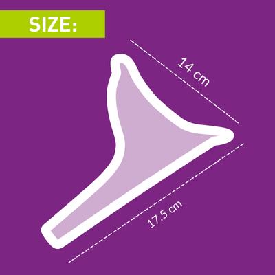 Peebuddy Ladies Stand Pee Dean and Repeat Reusable Urination Funnel 1's - Intimate Care
