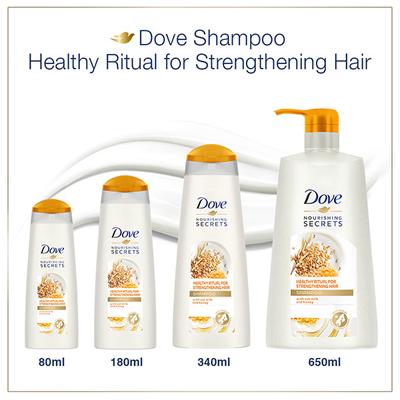 Dove Healthy Ritual For Strengthening Hair Shampoo 340 ml - Shampoos