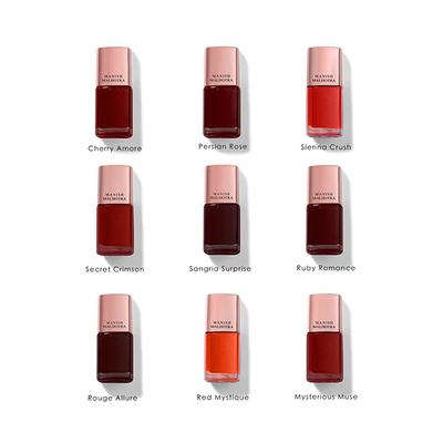 Manish Malhotra Beauty By MyGlamm Gel Finish Nail Lacquer-Secret Crimson 10 ml - Nail Polish