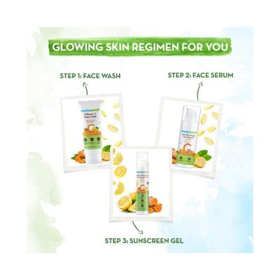 Mamaearth Skin Illuminate Sunscreen with SPF 50 Gel with Vitamin C & Turmeric for UVA & B Protection Pa+++ 50 gm - Face Sunscreen