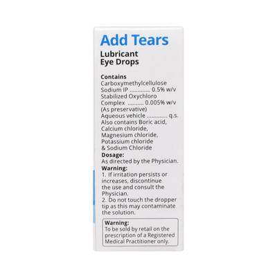 ADD Tears Eye Drops 10ml - Dry Eye-Olt