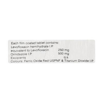 Lcin OZ Tablet 10'S - Bacterial Infections-Qui