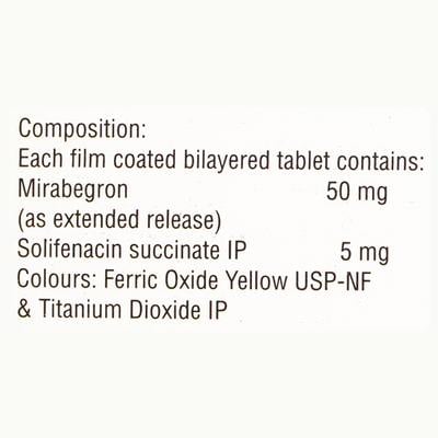 LUPIN MIRA S 50 Tablet 10's - Bladder And Prostate Disorders-Dru