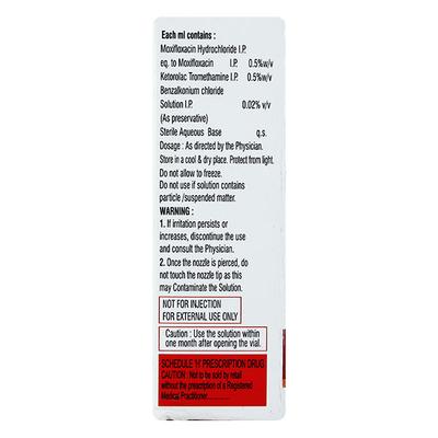 M FLOXIN K Eye Drops 5ml - Eye Infections-Eaa