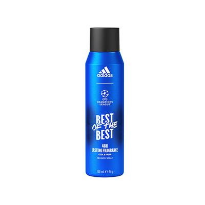 Adidas UEFA Best Of The Best Eau De Toilette 100ml + Deodorant Set 150ml 2's - Men Deodorants/Roll-Ons