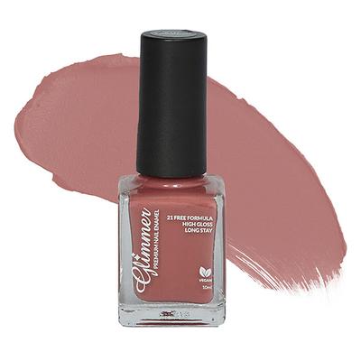 Glimmer Premium Nail Enamel Vintage Pink 10 ml - Nail Polish