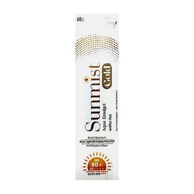 SUNMIST GOLD AQUA EMULGEL SPF 80+ PA++++ Sunscreen Gel 60g - Sunscreen Preparations-Emo