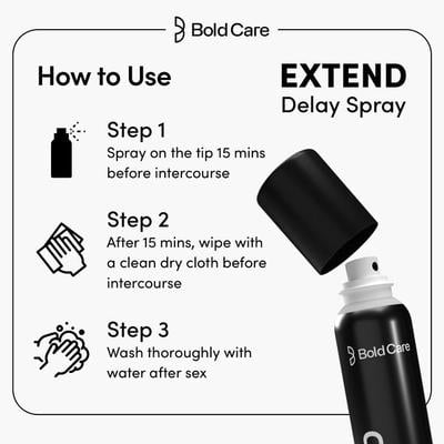 Bold Care Extend Delay Spray 50 g - Intimate Spray