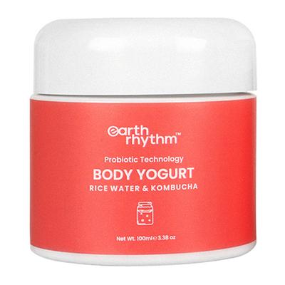 Earth Rhythm Rice Water & Kombucha Body Yogurt 100 gm - Body Butter