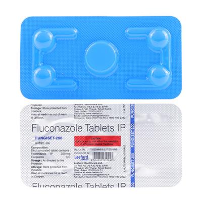 FUNGISET 200 Tablet 1's - Fungal Infections-Anf