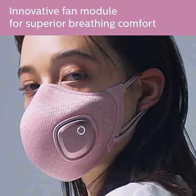 Philips Fresh Air Mask, Superior Breathing Comfort- MASK PINK (ACM067/02) 1's - Face Mask