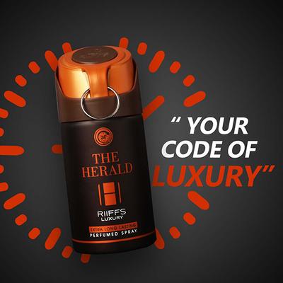 RiiFFS Luxury The Herald Body Spray for Men 250 ml - Men Perfumes (Edt/Edp)