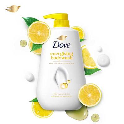 Dove Energising Body Wash With Lemon Scent & Vitamin C 800 ml - Shower Gels & Body Wash