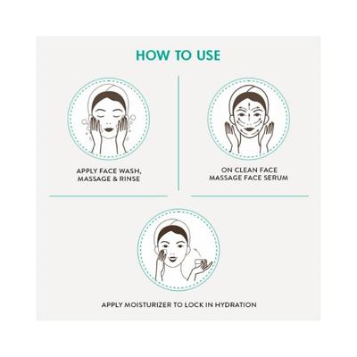 mCaffeine Green Tea Day Hydration Routine 140 ml - Face Gels