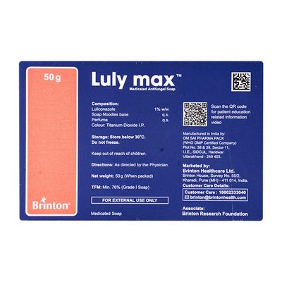 LULY MAX Soap 50gm - Fungal Infections-Taa