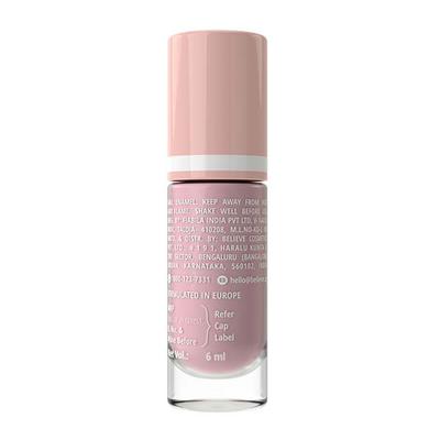 Zayn & Myza Breathable Nail Enamel With Raspberry & Almond Oil, Mauve Cheesecake 6 ml - Nail Polish