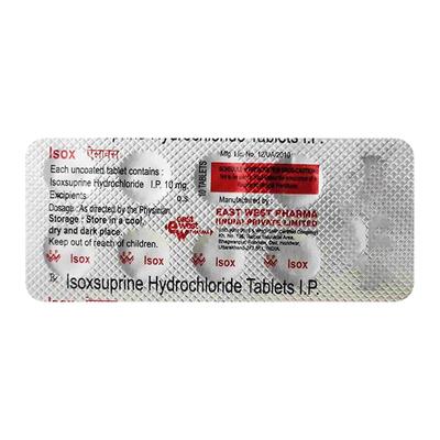 Isox Tablet 10'S - Uterus Conditions-Dut