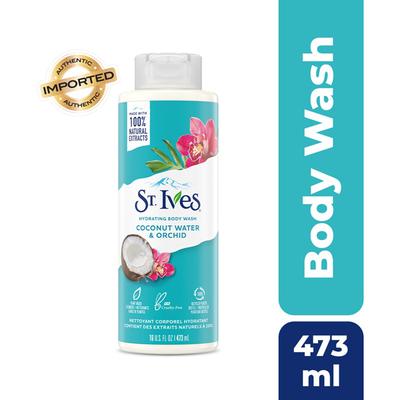 St. Ives Hydrating Body Wash - Coconut Water & Orchid 473 ml - Shower Gels & Body Wash