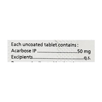 GLUCOTAG 50 MG Tablet 10's - Diabetes-Ant