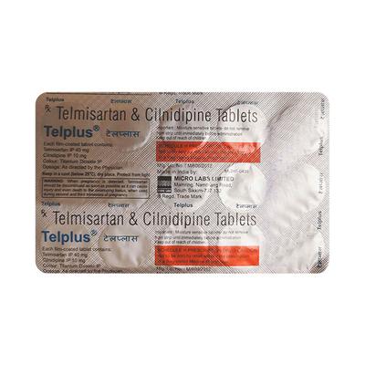 TELPLUS Tablet 15's - Hypertension-Ana