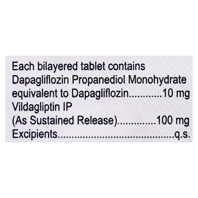 VALDIFF D 10/100 Tablet 10's - Diabetes-Ant