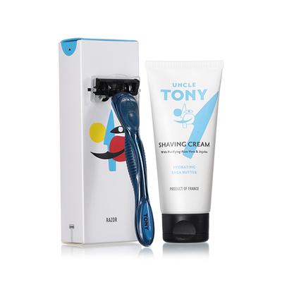 Uncle Tony Shaving Sets (Blue) 300's - Grooming Kits