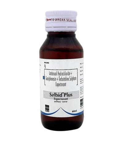 Salbid Plus Expectorant 60ml - Cough And Cold-Cou