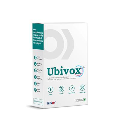 Nuvox Ubivox Sugar Free Tablet 30's - Nutritional Supplements