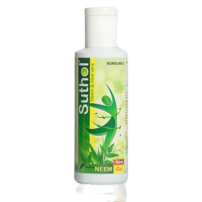 Boroline's Suthol Antiseptic Skin Hygiene Liquid - Neem 200 ml - Wound/Burns