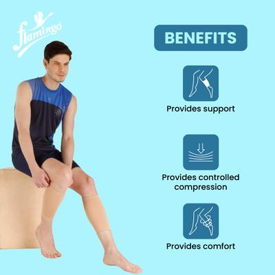 Flamingo Calf Support Beige (OC2039) (XL) 1's - Knee/Leg Supports