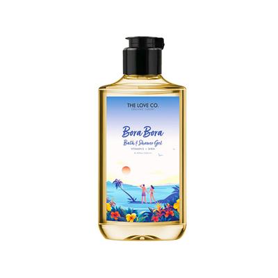 The Love Co. Bora Bora Body Wash - Body Wash For Women - Hydrating - Moisturizing Body Care - 100% Vegan - Paraben Free 250 ml - Shower Gels & Body Wash