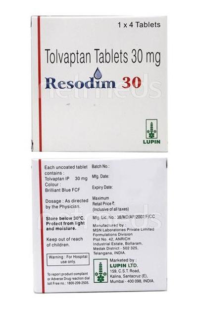 Resodim 30mg Tablet 4'S - Hyponatremia