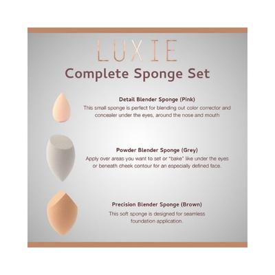 Luxie Complete Sponge Set 1's - Sponges & Applicators