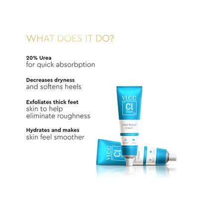 VLCC Clinic Heel Repair Cream 100 gm - Foot Creams & Lotions