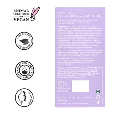 MCaffeine 10% Magnesium Body Lotion, 3X Instant Stress Reduction, Vanilla Betters Sleep & Relaxes 300 ml - Lotions & Creams