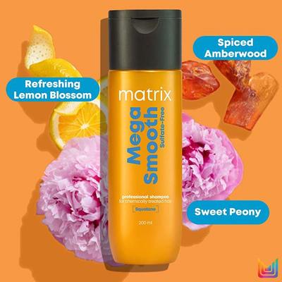 Matrix Mega Smooth Sulfate-Free Combo for Chemically Treated Hair + FREE mini Mask 320 g - Shampoos