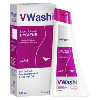 VWash Plus Expert Intimate Hygiene liquid wash 200 ml - Intimate Care