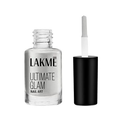 Lakme Color Crush Nailart M11 Classic Silver 6 Ml - Nail Polish