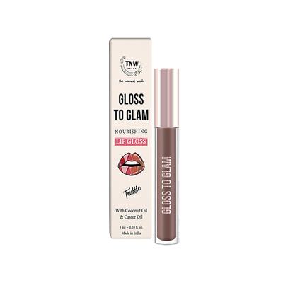 Tnw The Natural Wash Gloss To Glam Nourishing Lip Gloss - Truffle, Brown 3 ml - Lip Glosses