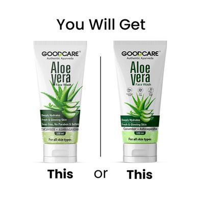 Goodcare Aloe Vera Face Wash - Cucumber and Ashwagandha 100 ml - Personal Care (Ayush)