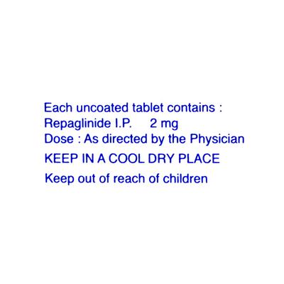 EUREPA 2mg Tablet 15's - Diabetes-Ant