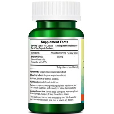 Morpheme Remedies Boswellia 500 mg Veg Capsule 60's - Vital Health