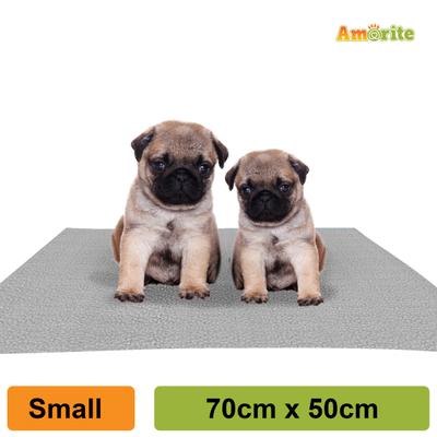 Amorite Waterproof Reusable Washable Pet Mats (50Cm X 70Cm) Grey 1's - Pet accessories