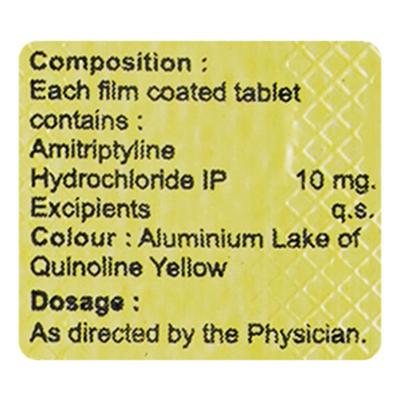 Amitop 10mg Tablet 10'S - Depression-Ant