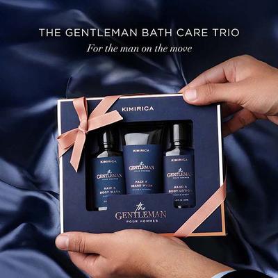Kimirica Gentleman Trio Bath Kit 150ml 1's - Bath Kits & Sets