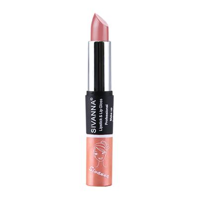 Sivanna Colors 2 in 1 Lipstick & Lip Gloss - DK061 05 20 gm - Lip Glosses